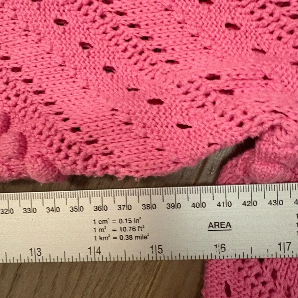 LOFT Pink Pointelle Knit Sweater
- Size x-large - 100% Cotton - Picture 5 of 8